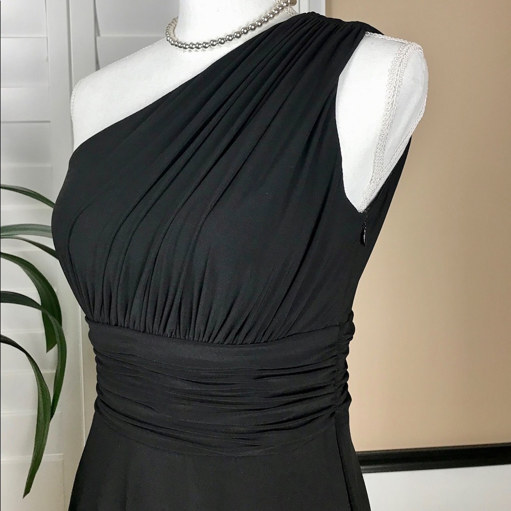 👗 Evan-Picone, Black Cocktail Dress, Size 4